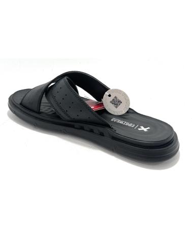 Sandalias XTI  de Hombre SANDALIAS CABALLERO CRUZADA CONFORT  NEGRO