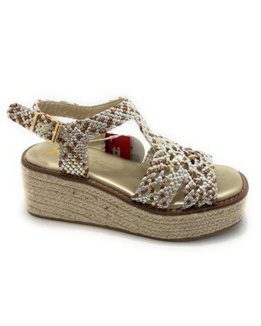 Sandali XTI  per Donna SANDALIAS MUJER TRENZADA PISO CUNA Y  AMARILLO
