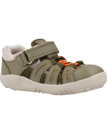 Sandalias de Niño BOBUX SANDALIAS NINO MODELO SUMMIT COLOR VERDE OLVFOG
