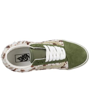 Scarpe sport VANS OFF THE WALL  per Donna e Uomo ZAPATILLAS HOMBRE VANS MODELO OLD SKOOL COLOR ANIMAL PRINT C  CHIVE