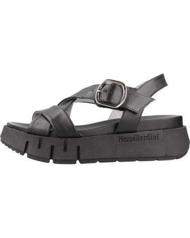 Woman Sandals NERO GIARDINI SANDALIAS MUJER MODELO E513696D COLOR NEGRO  100