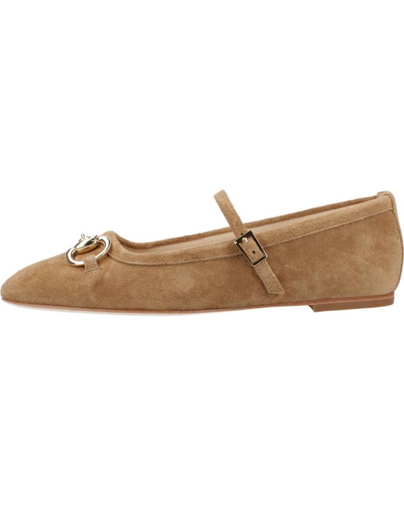 Woman Flat shoes ALPE BAILARINAS MUJER MODELO 5413 11 COLOR MARRON CLARO  CUERO