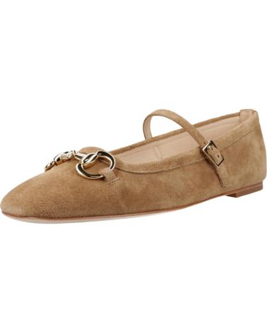 Woman Flat shoes ALPE BAILARINAS MUJER MODELO 5413 11 COLOR MARRON CLARO  CUERO