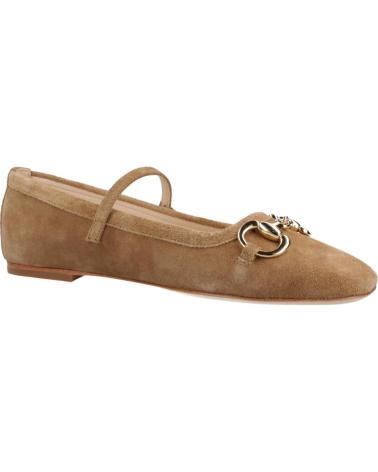 Woman Flat shoes ALPE BAILARINAS MUJER MODELO 5413 11 COLOR MARRON CLARO  CUERO