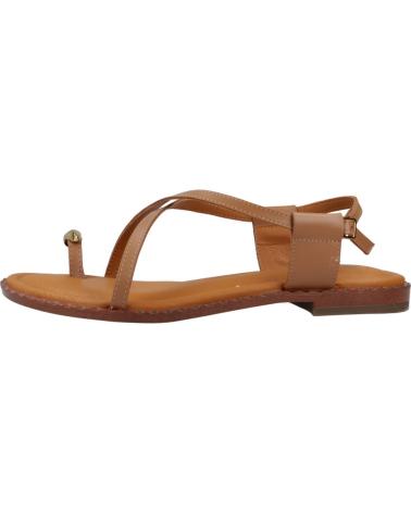Sandalias THE HAPPY MONK  de Mujer SANDALIAS MUJER MODELO MENORCA 015 COLOR MARRON  CUERO
