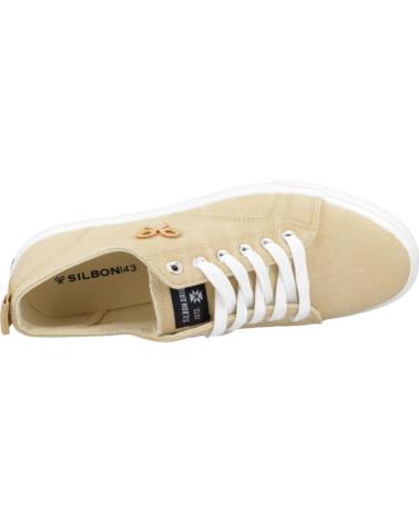 Sapatilhas SILBON  de Homem ZAPATILLAS HOMBRE MODELO 131143SL COLOR MARRON CLARO  BGECLR