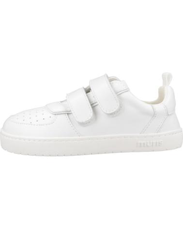Sneaker MURIS  für Mädchen und Junge ZAPATILLAS NINO MODELO PETRA COLOR BLANCO  WHITE