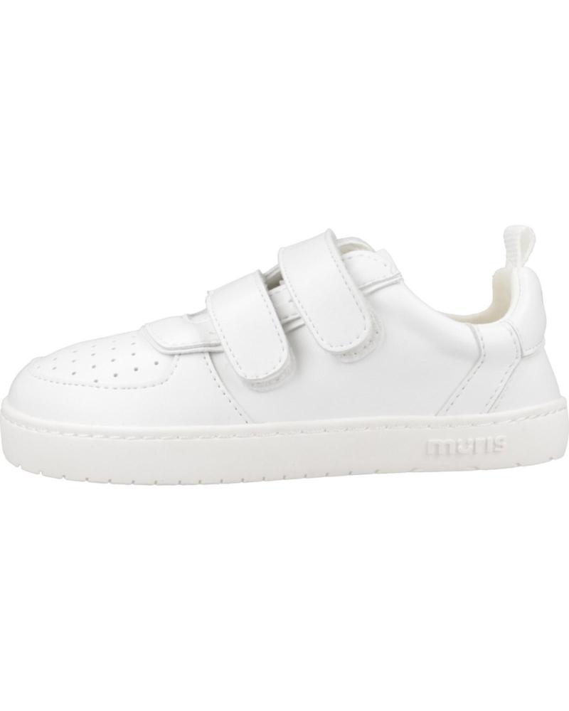 Sneaker MURIS  für Mädchen und Junge ZAPATILLAS NINO MODELO PETRA COLOR BLANCO  WHITE