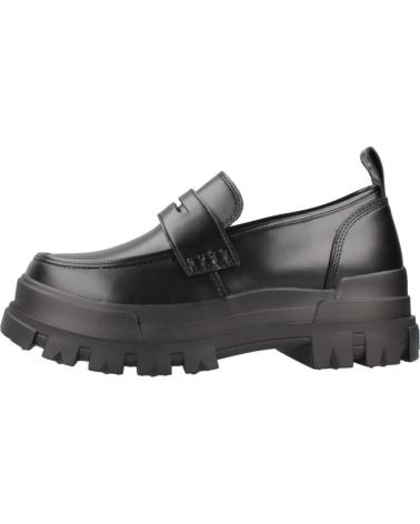 Mocasines BUFFALO  de Mujer MOCASINES MUJER MODELO ASPHA LOAFER COLOR NEGRO  BLACK