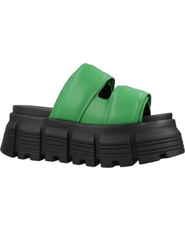 Woman Sandals BUFFALO SANDALIAS MUJER MODELO AVA VELARI COLOR VERDE  GREEN