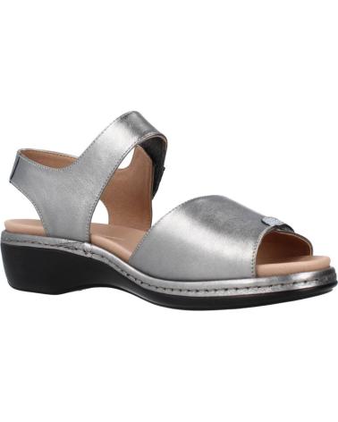 Sandalias PIESANTO  de Mujer SANDALIAS MUJER MODELO 200802 COLOR PLATA  ACERO