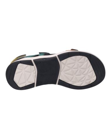 Sandales JOSEP SEIBEL  pour Femme ESTELLE 02 NUBUCK MULTICOLOR  AZUL