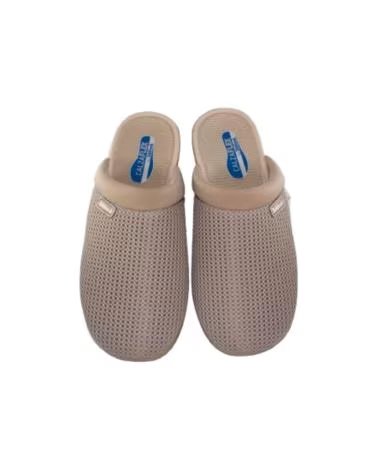 DEVALVERDE ZUECO 1183 BEIGE DE ANCHO ESPECIAL