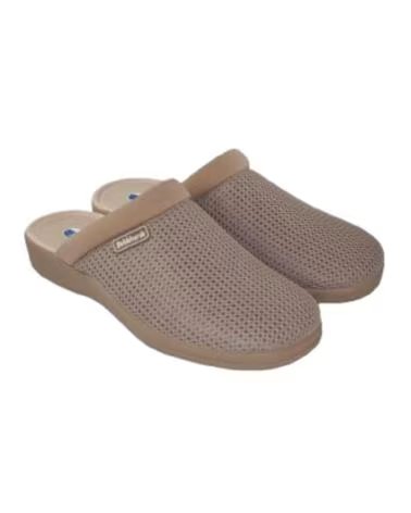 DEVALVERDE ZUECO 1183 BEIGE DE ANCHO ESPECIAL