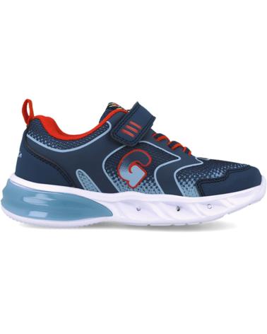 boy Zapatillas deporte GARVALIN DEPORTIVAS CON LUZ PARA CHICO 252828 HALO LUCES  AZULMARINOA089