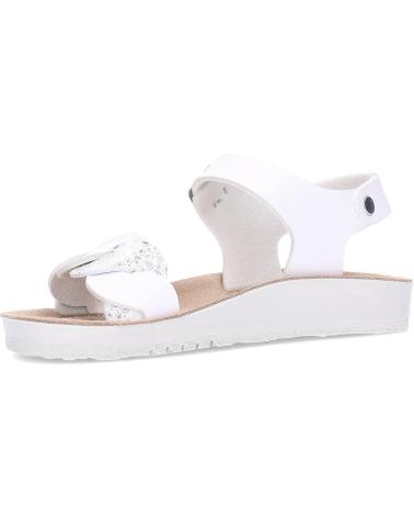 girl Sandals GEOX SANDALIAS PARA NINA COSTAREI J55EAE  WHITE