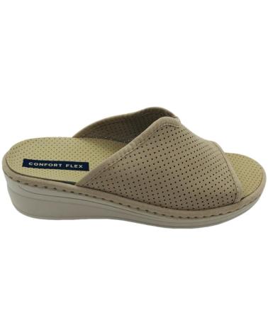Pantufas PINTURINES  de Mulher ZAPATILLA DESTALONADA CASA MUJER 4028-A  BEIG