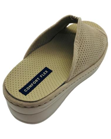 Pantufas PINTURINES  de Mulher ZAPATILLA DESTALONADA CASA MUJER 4028-A  BEIG