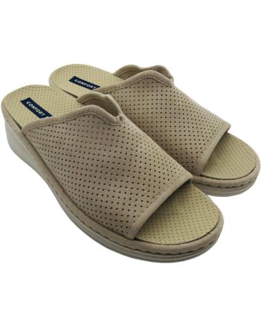 Pantufas PINTURINES  de Mulher ZAPATILLA DESTALONADA CASA MUJER 4028-A  BEIG