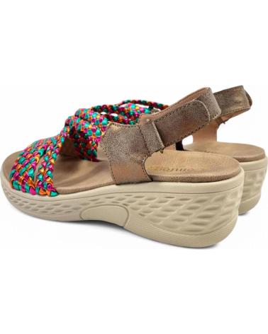 Sandales TIMBOS  pour Femme SANDALIA CUNA COMODA MUJER MULTICOLOR 131280  VARIOS COLORES