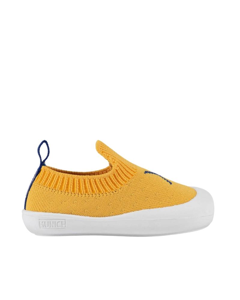 Bebé MUNICH  de Menina e Menino - ZAPATILLAS AMARILLAS PARA BEBE - BABY PICCOLO 04  AMARILLO