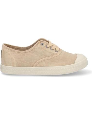 Sportivo CORONEL TAPIOCCA  per Donna DE MUJER T286-7  LONA BEIGELONA BEIGE