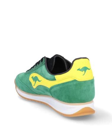 Zapatillas deporte KANGAROOS  de Hombre DEPORTIVAS DE HOMBRE K89-6  ANTE VERDEANTE VERDE