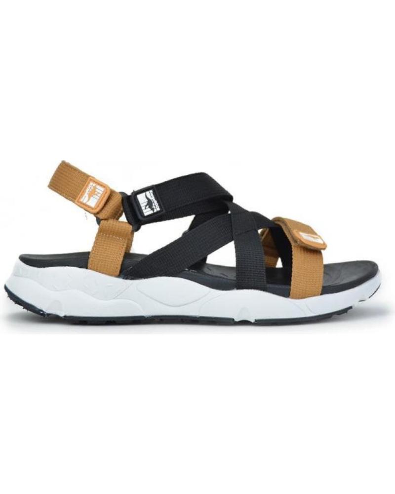 Man Sandals KANGAROOS SANDALIAS DE HOMBRE K126-1  NEGRO-CAMELNEGRO-CAMEL