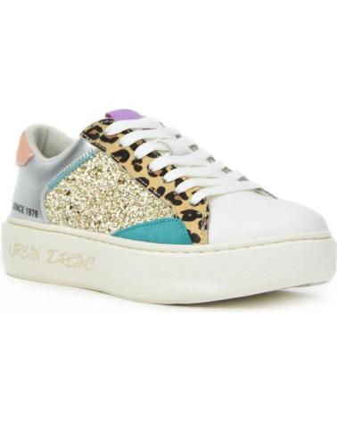 Zapatillas deporte KANGAROOS  de Mujer DEPORTIVAS DE MUJER K178-15  PLATA-BRIG BEIG-BLCO-LEOPPLATA-BRIG BEIG-BLCO