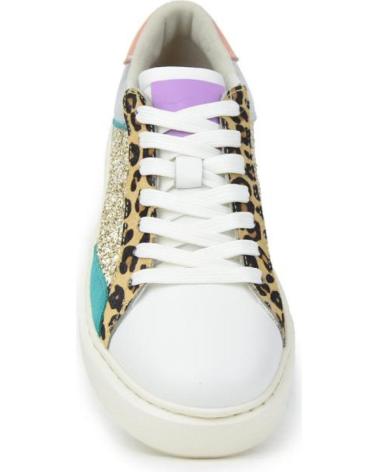 Zapatillas deporte KANGAROOS  de Mujer DEPORTIVAS DE MUJER K178-15  PLATA-BRIG BEIG-BLCO-LEOPPLATA-BRIG BEIG-BLCO