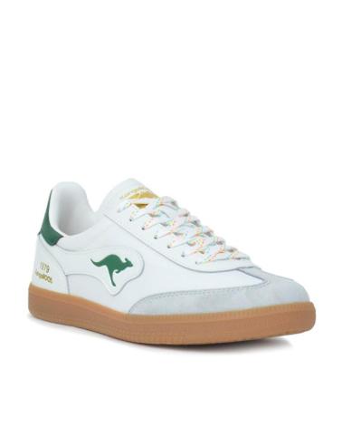 Scarpe sport KANGAROOS  per Donna DEPORTIVAS DE MUJER K168-12  BLANCO-VERDEBLANCO-VERDE