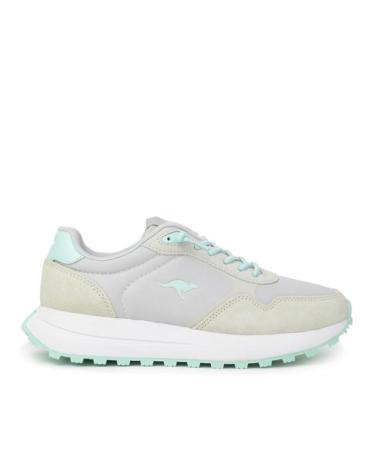 Esportes  KANGAROOS  de Mulher DEPORTIVAS DE MUJER K159-9  GRIS-VERDEGRIS-VERDE
