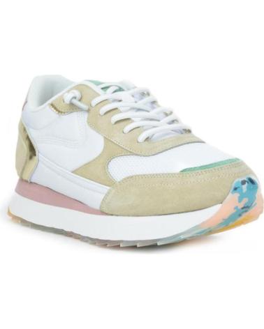 Zapatillas deporte KANGAROOS  de Mujer DEPORTIVAS DE MUJER K150-2  BLANCO-BEIGEBLANCO-BEIGE