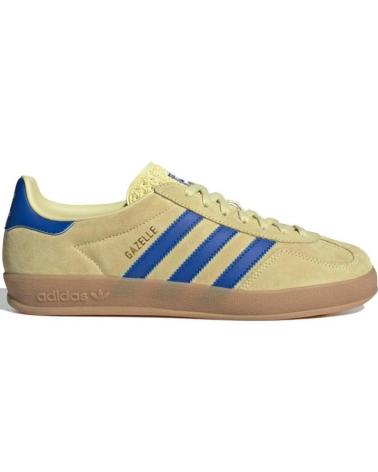 Sapatilhas ADIDAS  de Homem GAZELLE INDOOR JH5406 POWDER - ROYAL BLUE - CLOUD WHI  YELLOW