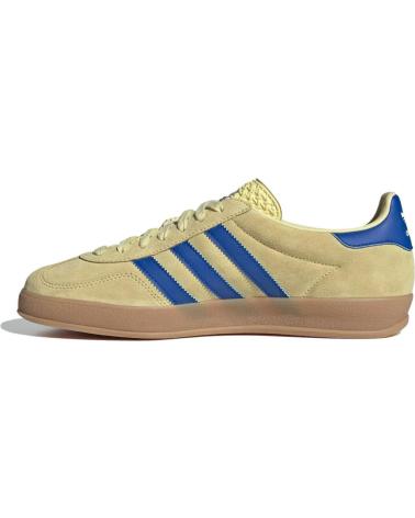 Sapatilhas ADIDAS  de Homem GAZELLE INDOOR JH5406 POWDER - ROYAL BLUE - CLOUD WHI  YELLOW