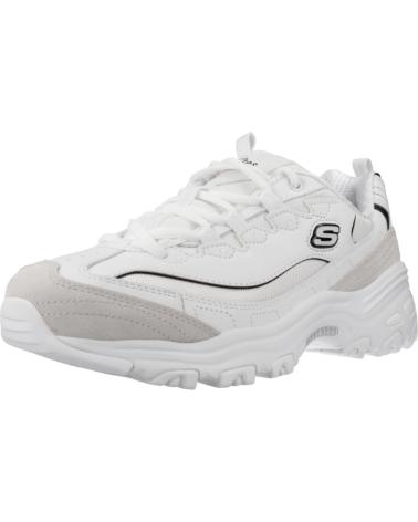 Zapatillas deporte de Mujer SKECHERS ZAPATILLAS MUJER MODELO DLITES - NEW HEAT COLOR BLANCO WBK WBK