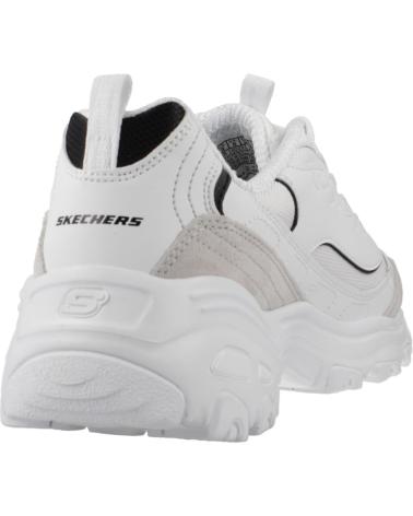 Zapatillas deporte de Mujer SKECHERS ZAPATILLAS MUJER MODELO DLITES - NEW HEAT COLOR BLANCO WBK WBK