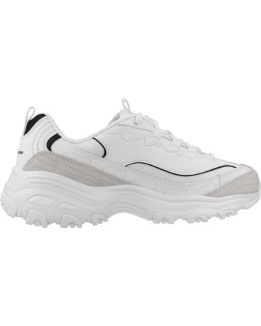 Zapatillas deporte de Mujer SKECHERS ZAPATILLAS MUJER MODELO DLITES - NEW HEAT COLOR BLANCO WBK WBK