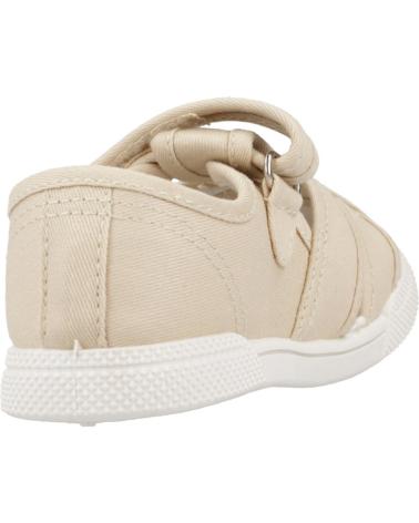 Sportivo per Bambina e Bambino BLANDITOS SANDALIA DE LONA CERRADA BY CRIOS BEIGE