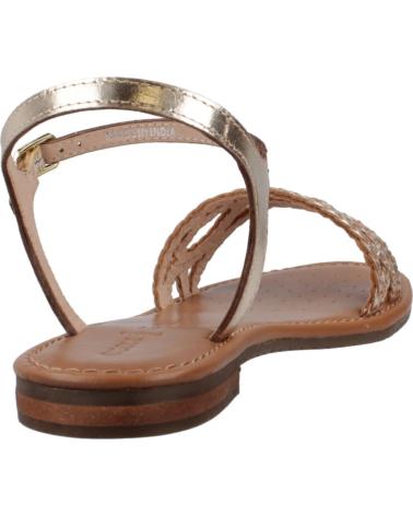 Sandalias de Mujer GEOX SANDALIAS MUJER MODELO D SOZY S COLOR ORO C2012