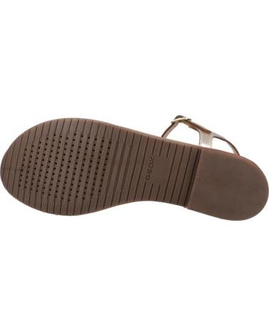 Sandalias de Mujer GEOX SANDALIAS MUJER MODELO D SOZY S COLOR ORO C2012