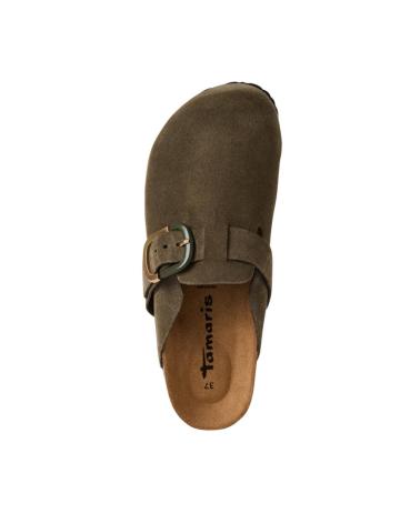 Woman Clogs TAMARIS ZUECO DE MUJER  722 OLIVE
