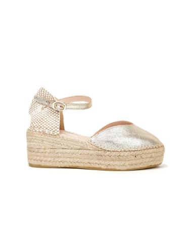 Zapatos de cuña MACARENA  per Donna CUNAS JAVA22  METAL