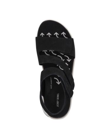 Sandalen JOSEP SEIBEL  für Damen ESTELLE 03 NUBUCK NE  NEGRO