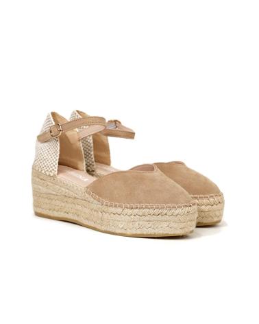 Sandales MACARENA  pour Femme CUNAS JAVA22  BEIGE