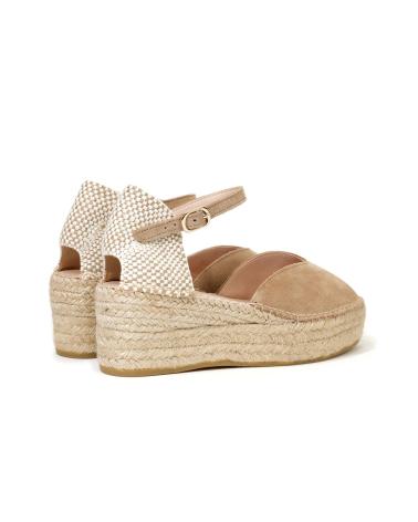 Sandales MACARENA  pour Femme CUNAS JAVA22  BEIGE