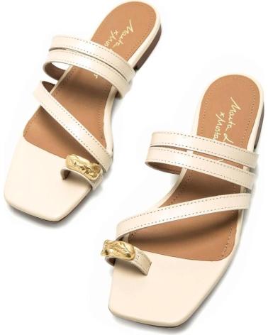 Sandali per Donna MTNG SANDALIAS MUSTANG 54912 BEIGE