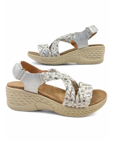 Sandalen TIMBOS  für Damen SANDALIA CUNA COMODA MUJER 131279  BLANCO