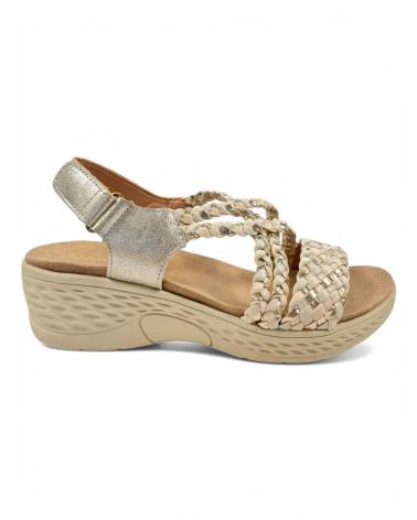 Sandales TIMBOS  pour Femme SANDALIA CUNA COMODA MUJER 131278  BEIGE