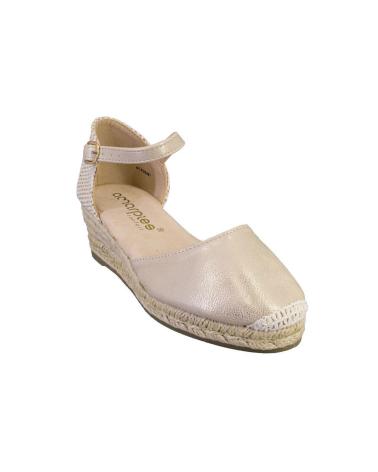 Sandalias AMARPIES  de Mujer 26481 ALPARGATAS DE MUJER  PLATINO